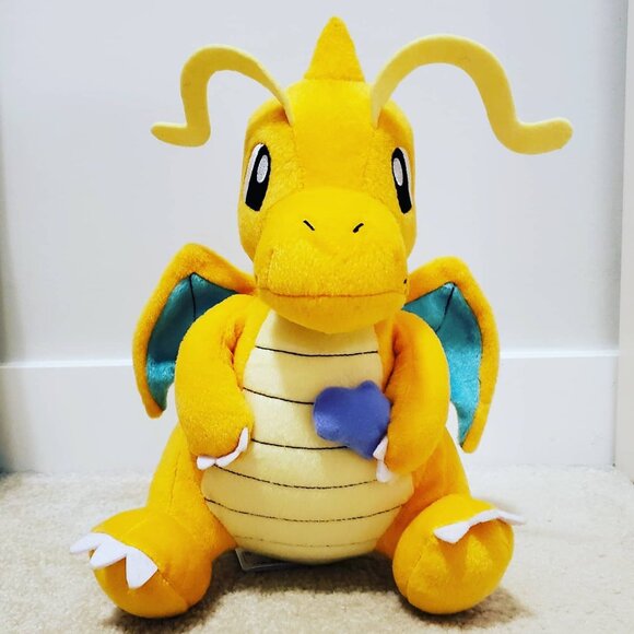 Pokemon Dragonite Mogumogu Time Plushy Mascot - Picture 2 of 6